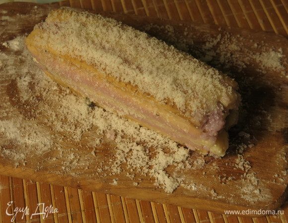 Посыпаем при желании измельченной стружкой кокоса.