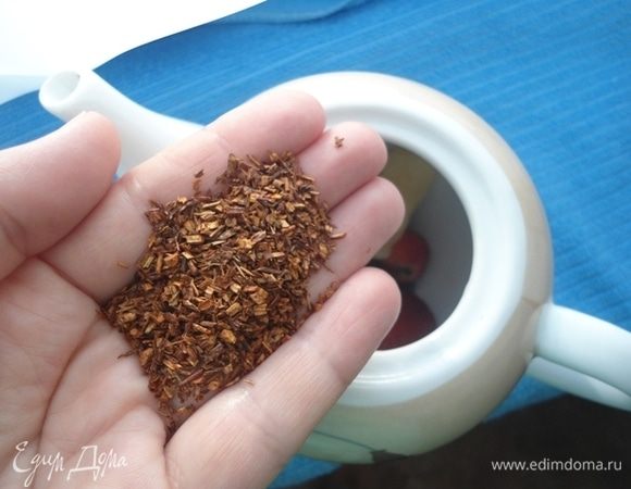 Добавить чай ройбуш. Я брала без ароматических добавок.