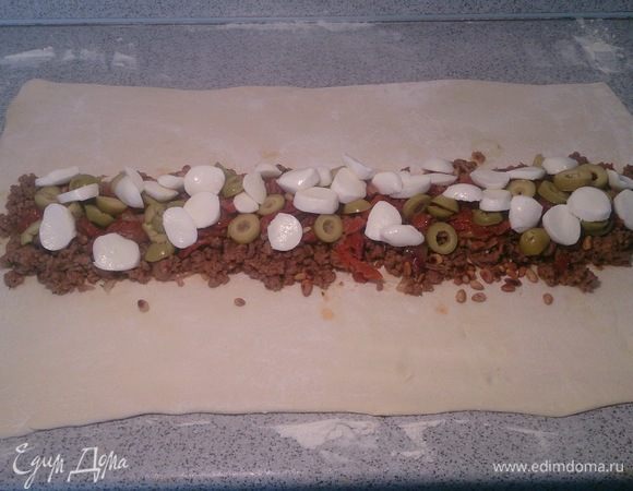 И моцареллу.