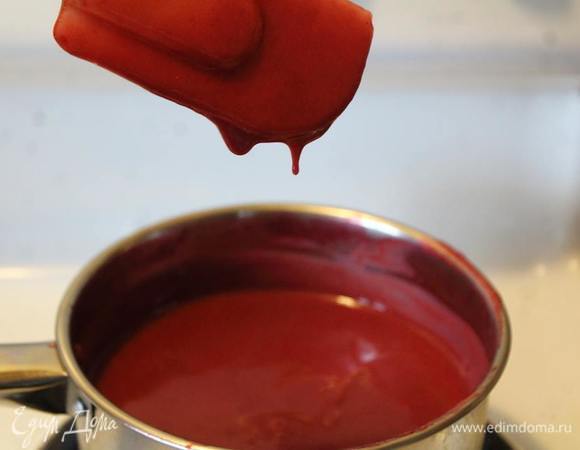 Когда вот так неспешно стекает с лопатки — курд готов.