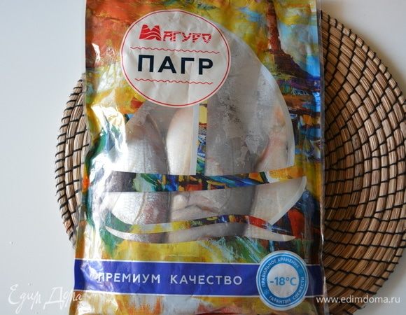 Рыбу пагр ТМ «Магуро» разморозить.