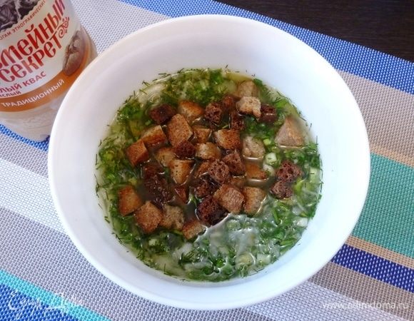 Добавляем остывшие сухари.