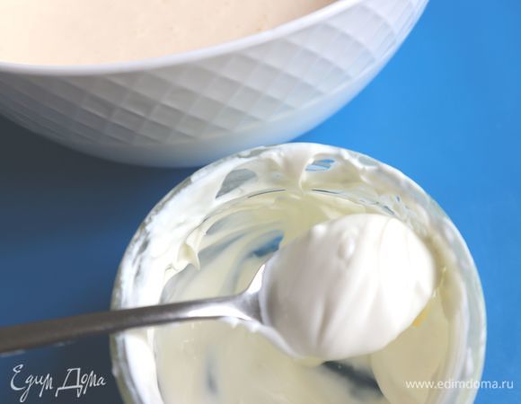 Хочу показать, как выглядит крем-фреш, приготовленный по рецепту с нашего сайта.