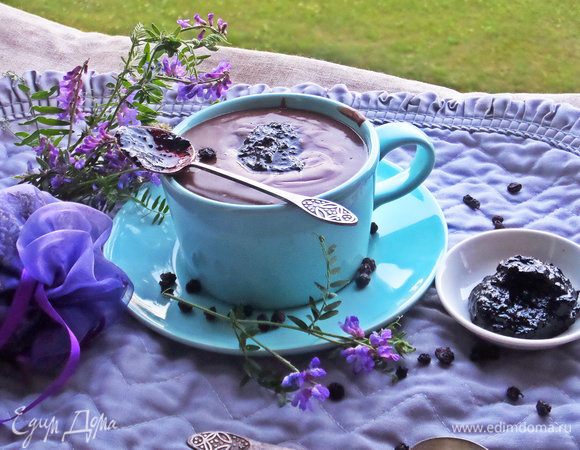 Подавать как десерт. Не приторно и вкусно!