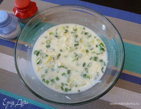 Дадим охладится в холодильнике 10–15 минут.