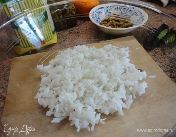 Вот такой красивый, рассыпчатый рис получился.