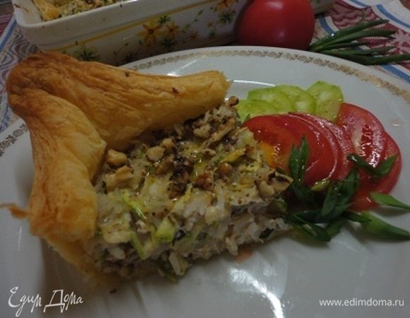 Я подавала со свежими овощами, сбрызнув ароматизированным оливковым маслом.