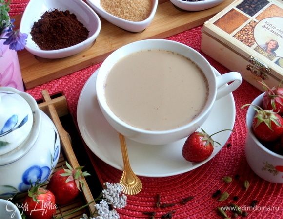 Вкус раскроется не сразу, а после глоточка. Перец и другие специи приятно ощутить особенно простуженному горлу.