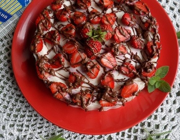 Подаем торт.