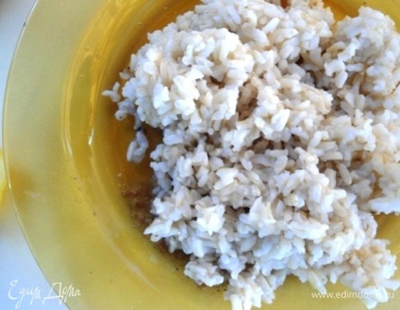 Добавить рис Здоровье ТМ «Националь» и перемешать.