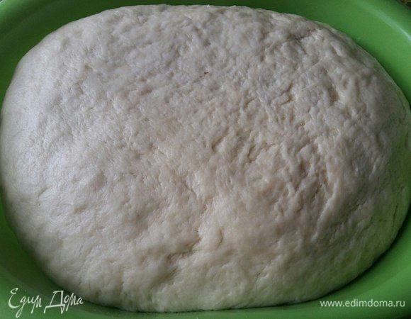 В итоге должно получиться примерно вот такое тесто.