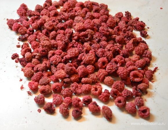 Малина даже не потеряла первоначальный вид. Очень ароматная. 