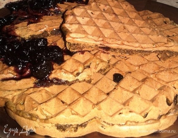 Подаем с вареньем, лучше черничным!