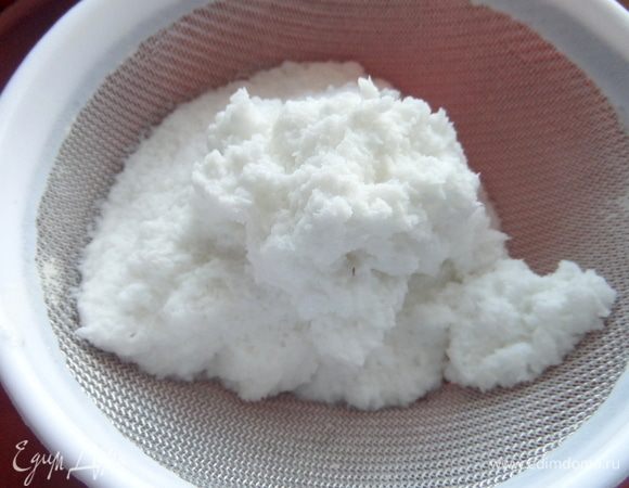 Стружку отжимаем.