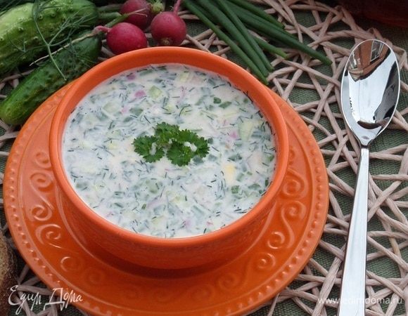 Жаркого лета и вкусной холодной окрошки!