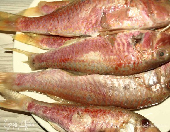 Барабульку очистить.