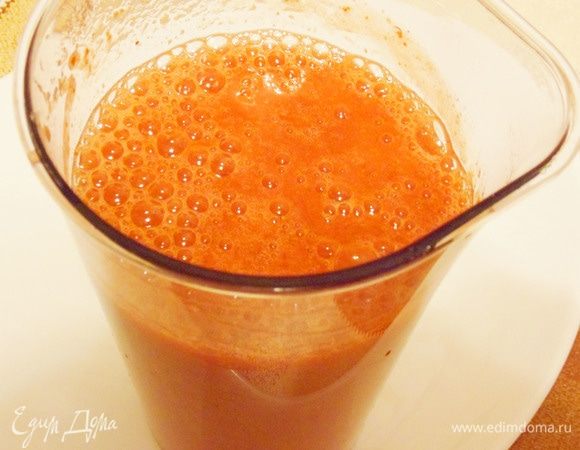 Измельчить блендером в однородное пюре.