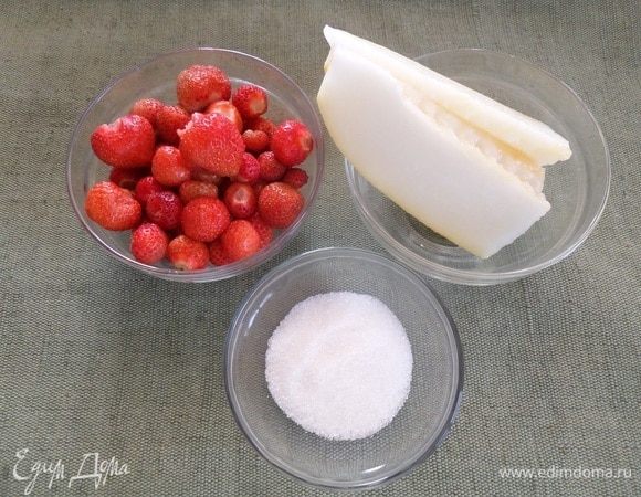 Подготавливаем продукты.