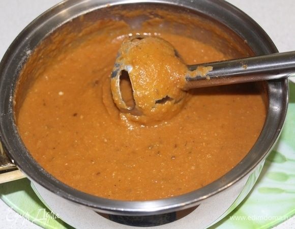 Пюрировать с помощью блендера.