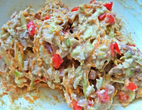 Тщательно перемешать несколько раз.