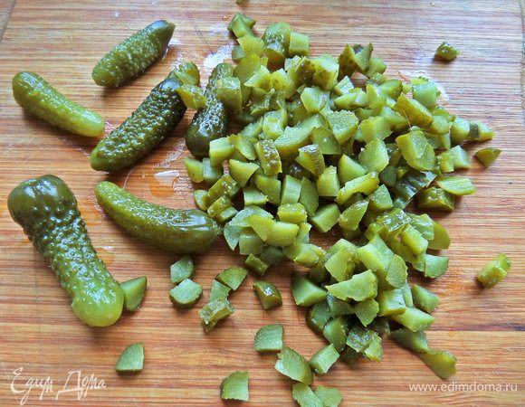 Измельчаем.