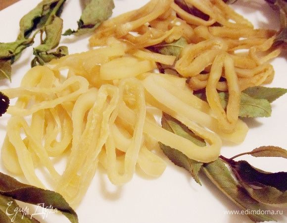 Кальмары сушеные готовы. Приятного аппетита! Угощайтесь!