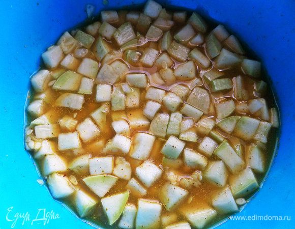 Перемешать и оставить в холодильнике снова на сутки.