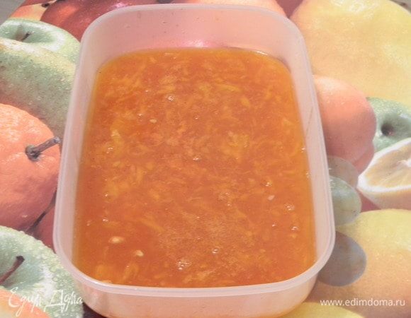 Массу разлить по формам и оставить до застывания.