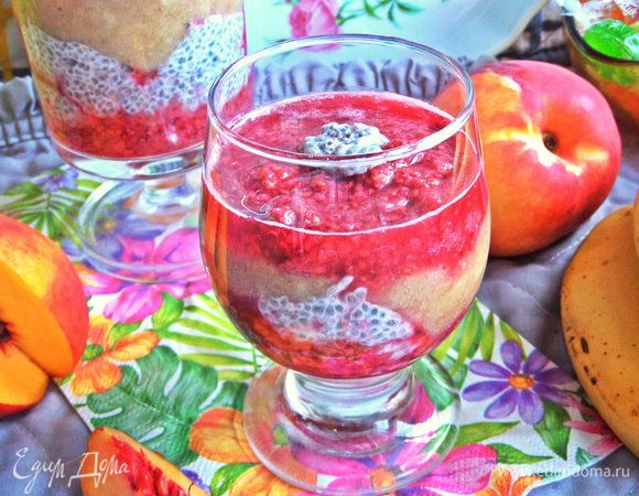 Я сделала еще в бокале поменьше.