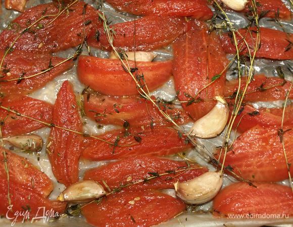 Утром у вас вот такие притомившиеся томаты.