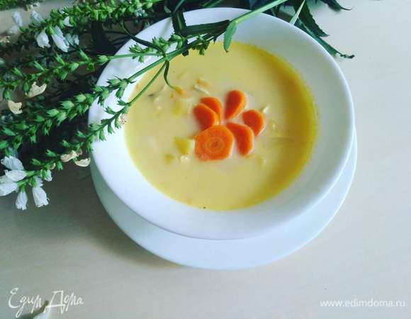 Вот и готов наш супчик. Приятного аппетита!