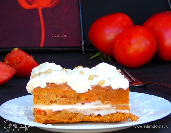 Дайте немного пропитаться в холодильнике, примерно час, и подавайте.