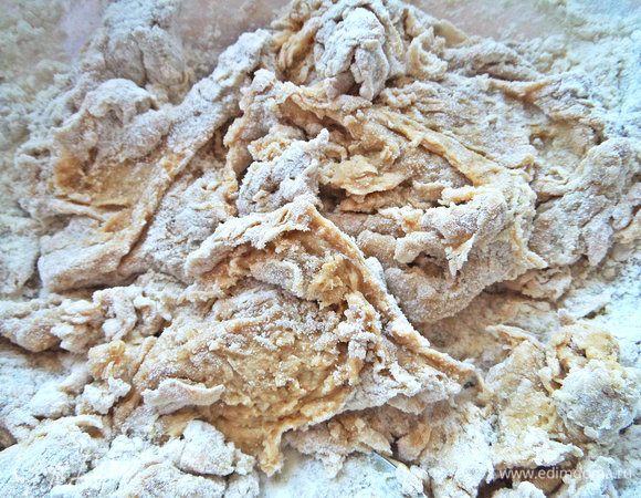 Смешать ложкой.