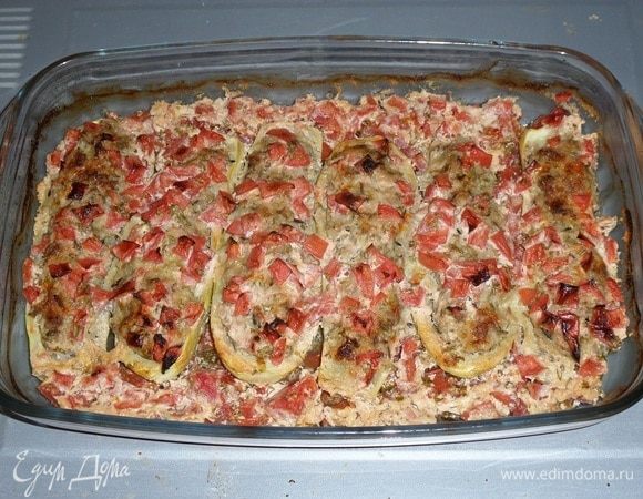 Запекаем 30-40 минут при 180°С.