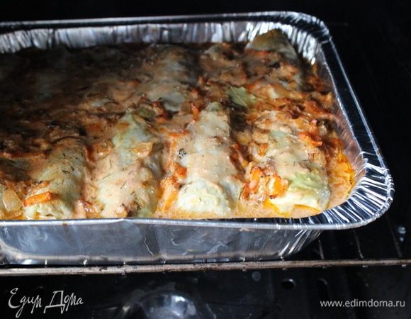 Разогреть духовку до 180°С. Запекать 45 минут.
