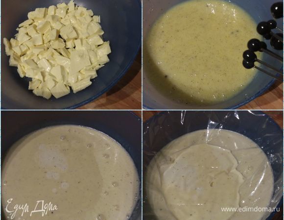 Ганаш нужно приготовить с вечера и оставить на ночь в холодильнике. Для ганаша нужно: 
1) растопить белый шоколад любым доступным для вас способом (я делала в микроволновке на 350°°С в течение 1,5 минут, можно на водяной бане или в кастрюле на минимальном огне);
2) 90 граммов сливок нагреть, выложить в сливки зернышки ванили (у меня молотая ваниль); 
3) влить горячие сливки в шоколад, размешать, чтобы он полностью растаял;
4) остальные холодные сливки (190 граммов) влить в ганаш, размешать, накрыть контактно пленкой и поставить в холодильник на ночь. 