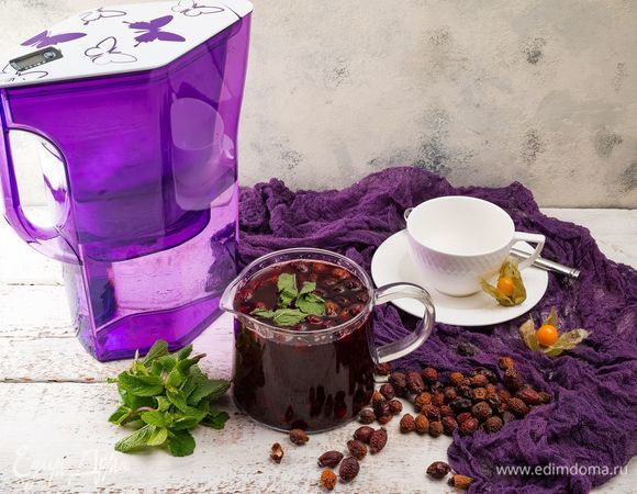 Полезный витаминный чай готов!