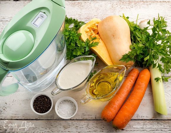 Для приготовления ароматного супа нам понадобятся следующие ингредиенты.