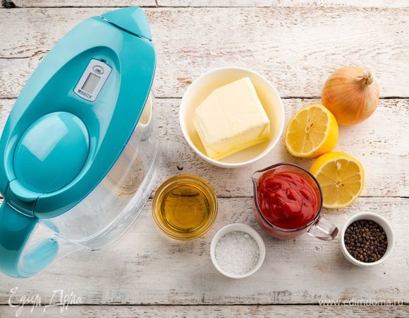 Для приготовления соуса барбекю нам понадобятся следующие ингредиенты.