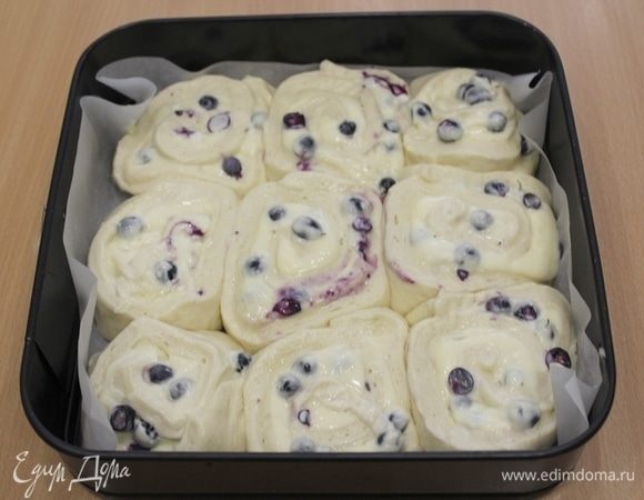 Оставить булочки в покое на 30 минут.