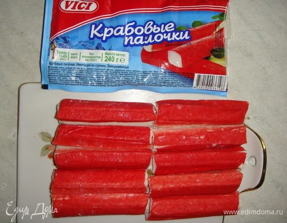 Нафаршировать все палочки.