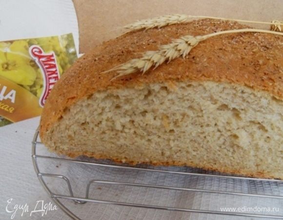 Хлеб получается с мягким ароматнейшим мякишем.