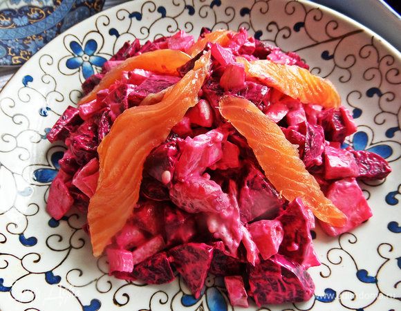 Оставшиеся пластинки рыбки идут на украшение.