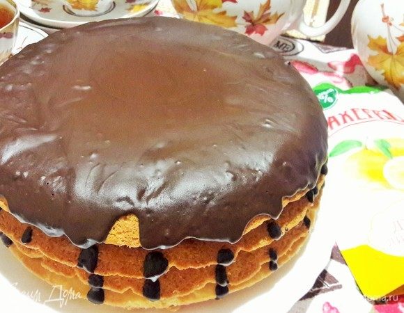 Торт готов! Угощаемся.