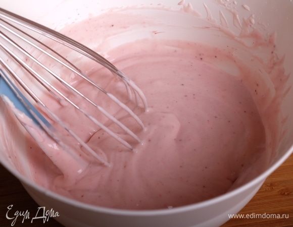 Чизкейковая масса готова.