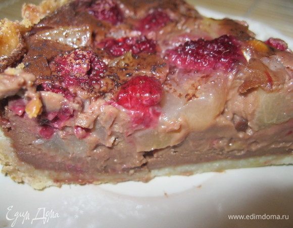 Остудить и поставить в холодильник на пару часов и уж потом есть! Смачного вам! А это разрез )))