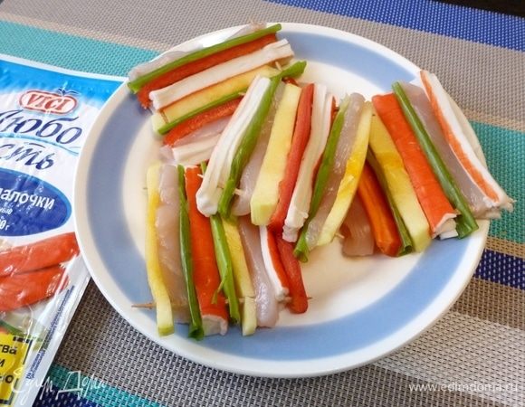 Приготовим столько «ковриков», сколько захочется.