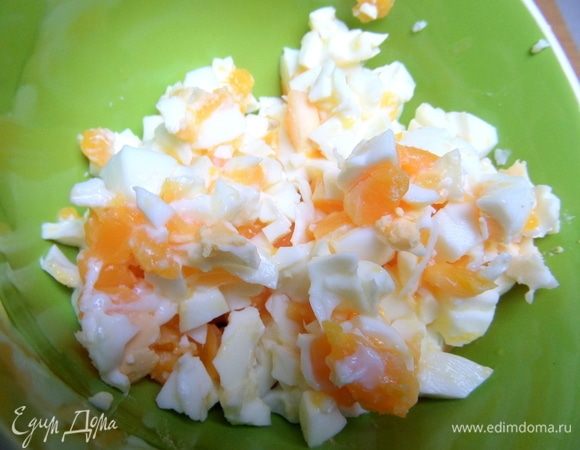 Порубить мелкими кубиками.