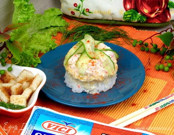 Нежная и вкусная получается закуска!