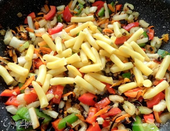 Высыпать в конце.